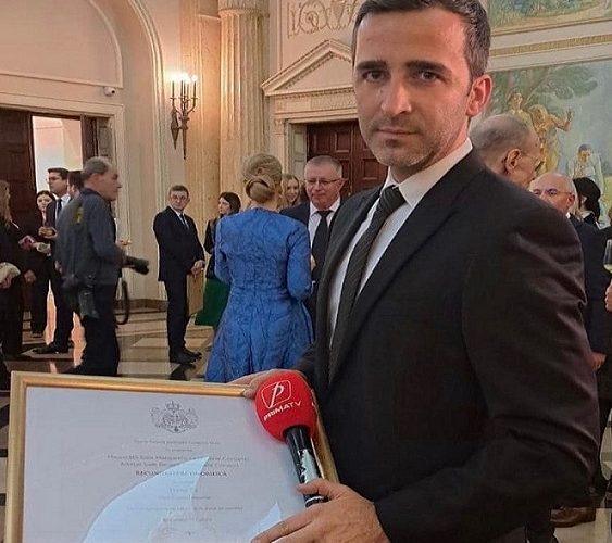 Marius Saizu, premiat de Casa Regală a României
