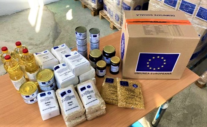 Cozile umilinţei pentru alimente de la Uniunea Europeană