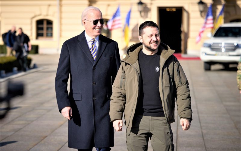 Joe Biden, vizită istorică la Kiev
