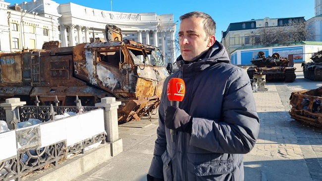 Marius Saizu, trimis special al Prima TV în Ucraina: La un an de război, ucrainenii spun că vor supravieţui să-i învingă pe ruşi